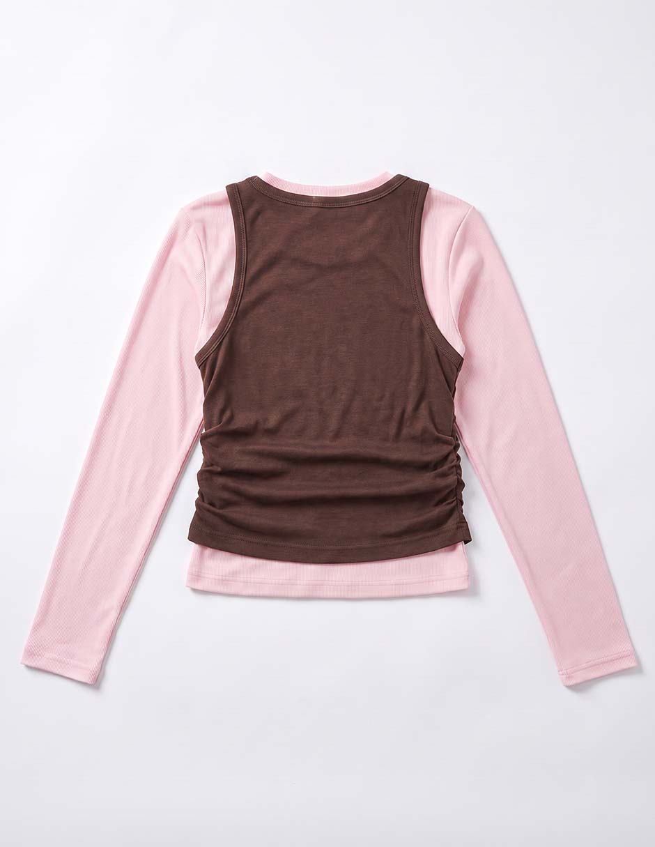 Playera manga larga para niña 3