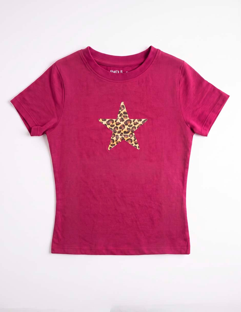 Playera manga corta para niña Playera manga corta para niña