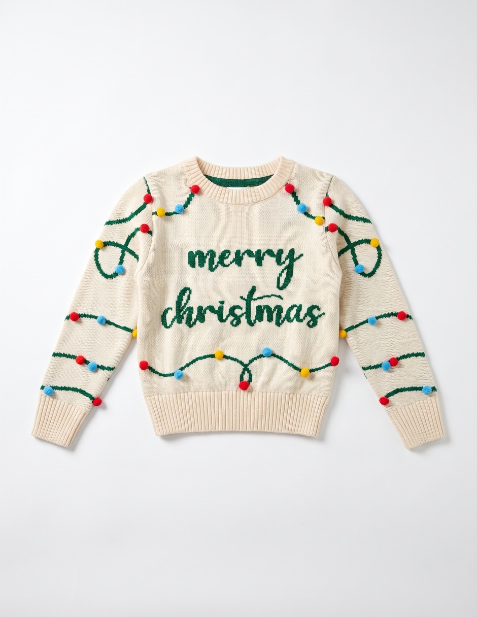 Suéter navideño para niña 3