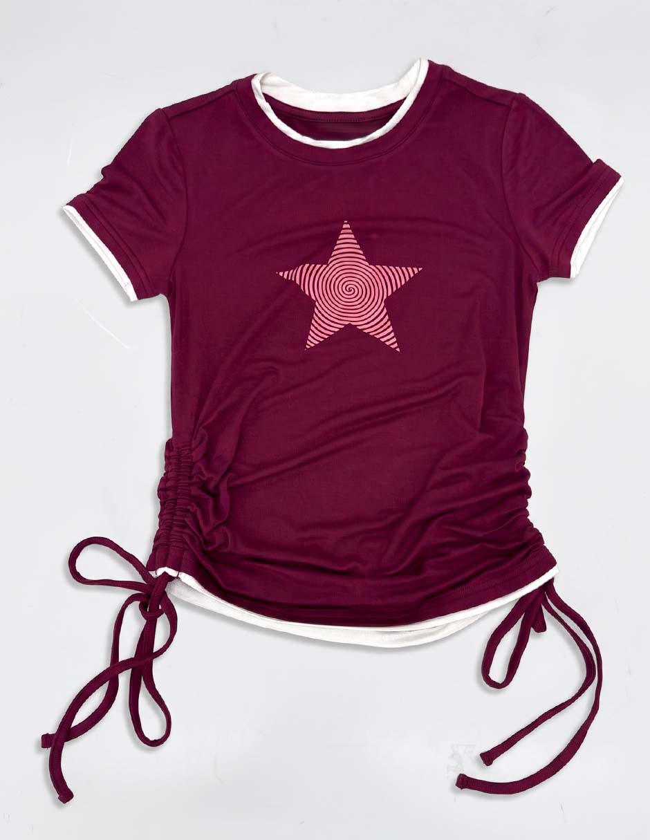 Playera manga corta para niña 2