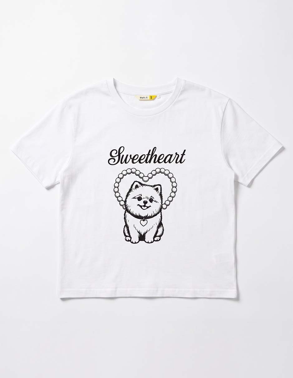 Playera manga corta para niña 2