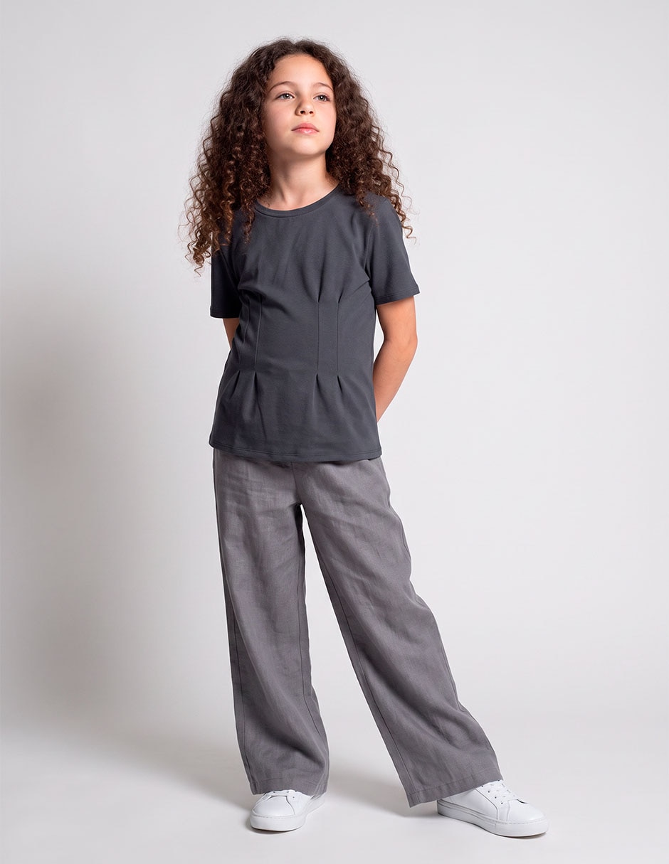 Playera manga corta para niña Playera manga corta para niña