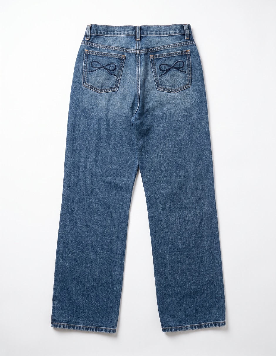 Jeans amplio para niña 4