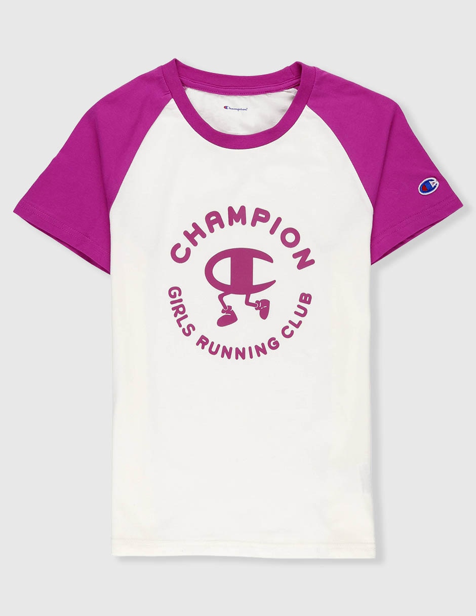 Playera manga corta para niña