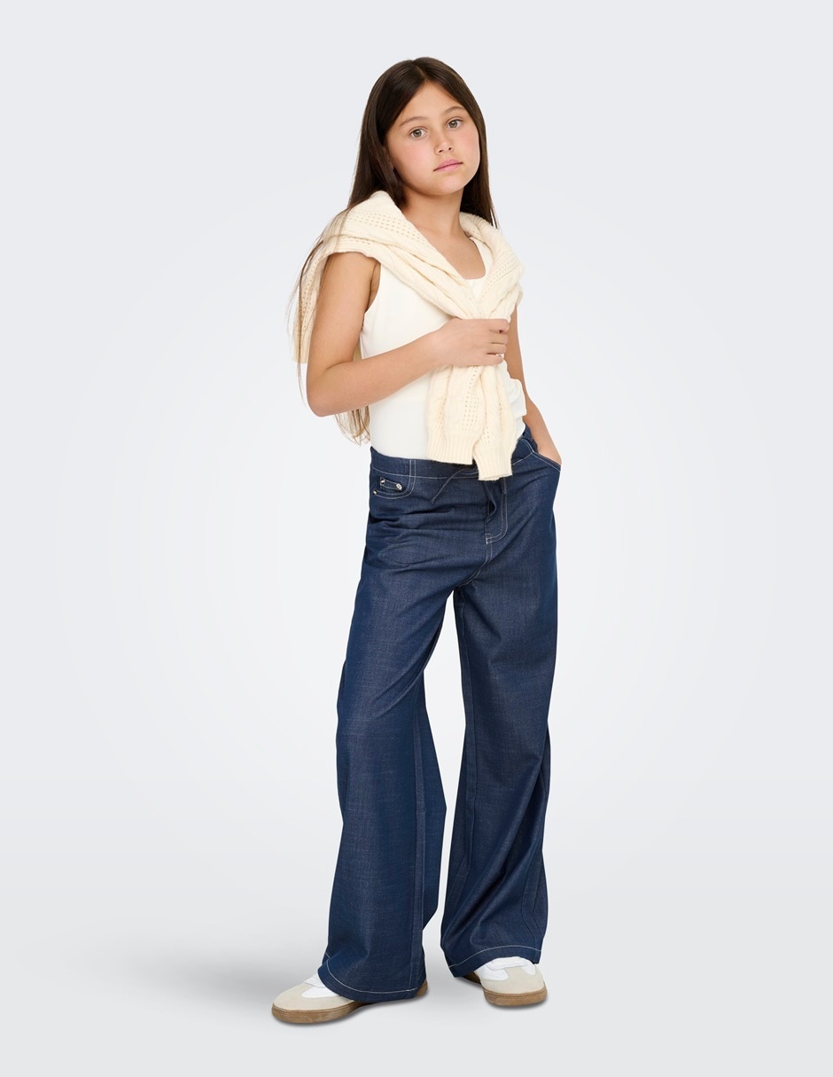 Pantalón regular ss26 para niña 4