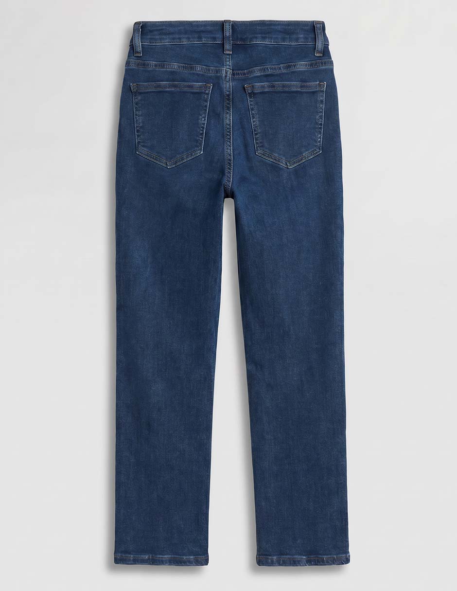 Jeans slim lavado medio para niña 3