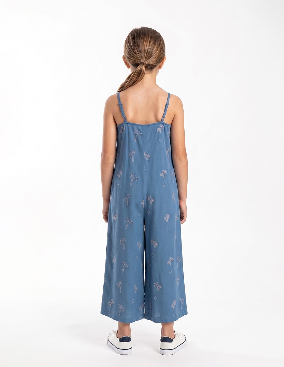 Jumpsuit biography jumpsuit de poliéster para niños grandes niña