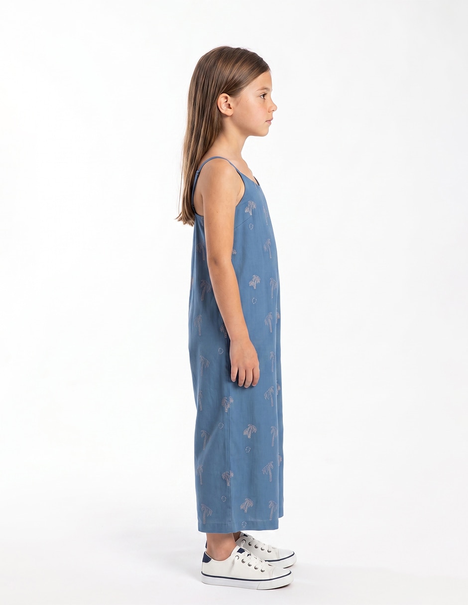 Jumpsuit biography jumpsuit de poliéster para niños grandes niña