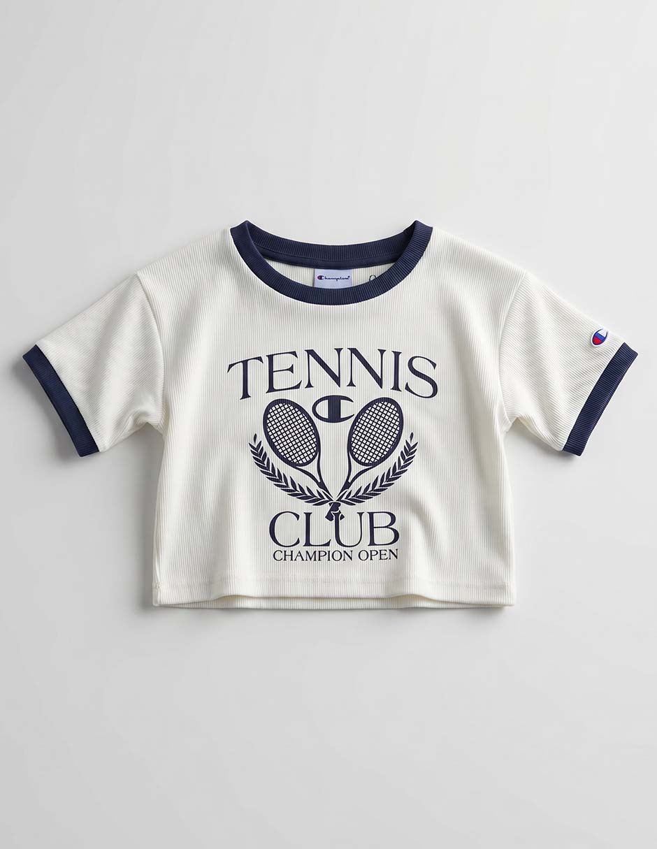 Playera Champion manga corta para niña