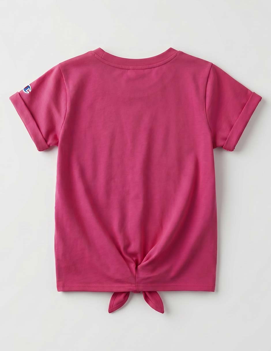 Playera Champion manga corta para niña