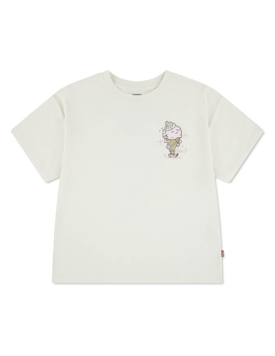Playera mayo moda niñas manga corta para niña