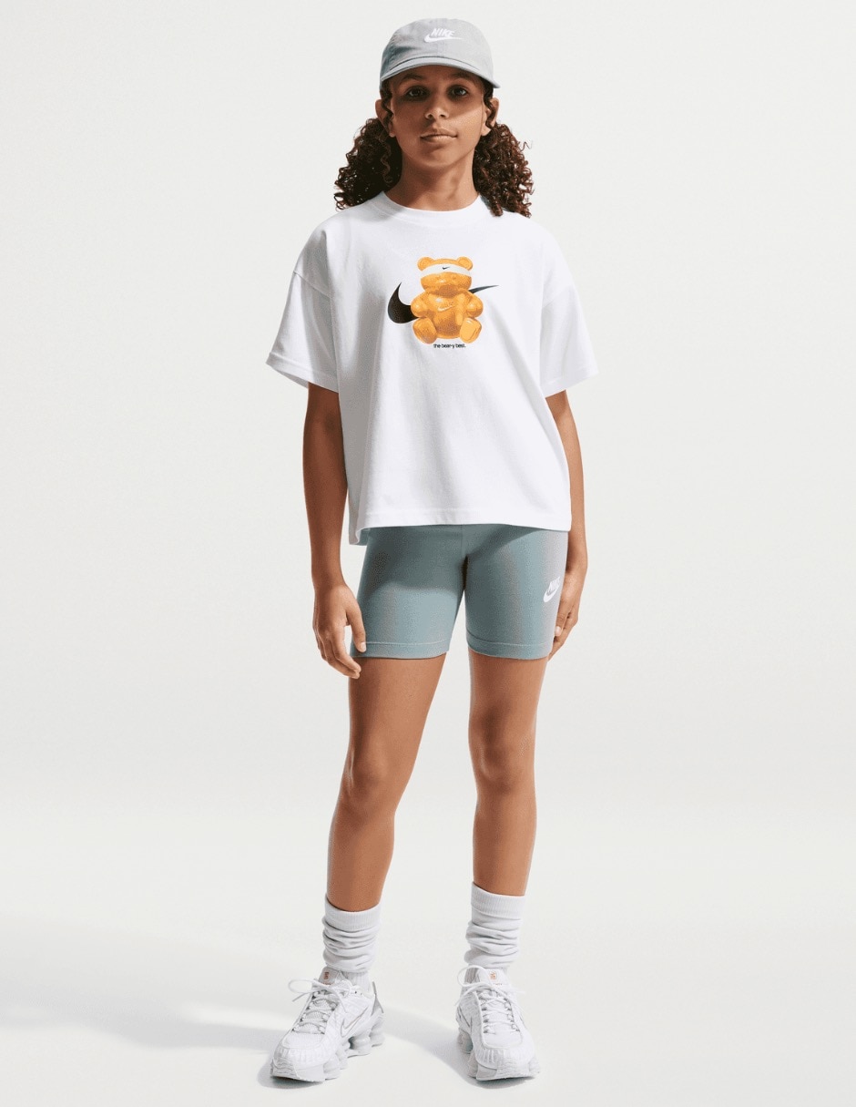 Playera g nsw tee oc boxy bear manga corta para niño Playera g nsw tee oc boxy bear manga corta para niño