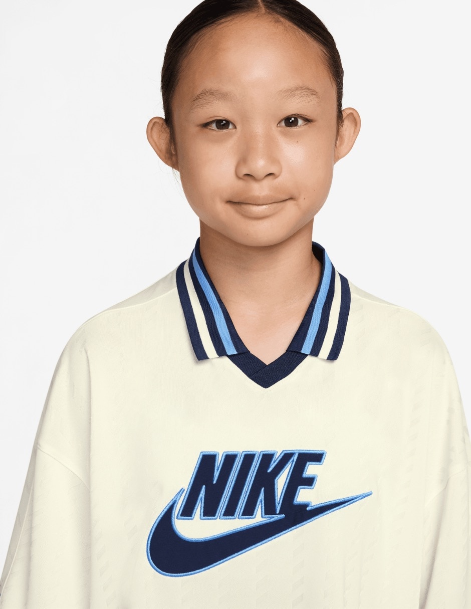 Playera nike k nsw cln jersey ss top manga corta para niño