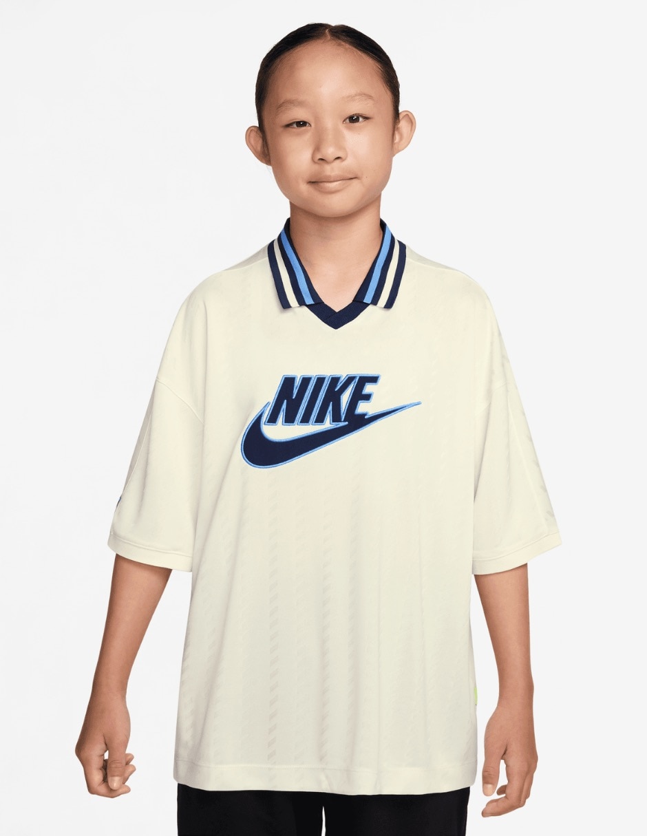 Playera nike k nsw cln jersey ss top manga corta para niño
