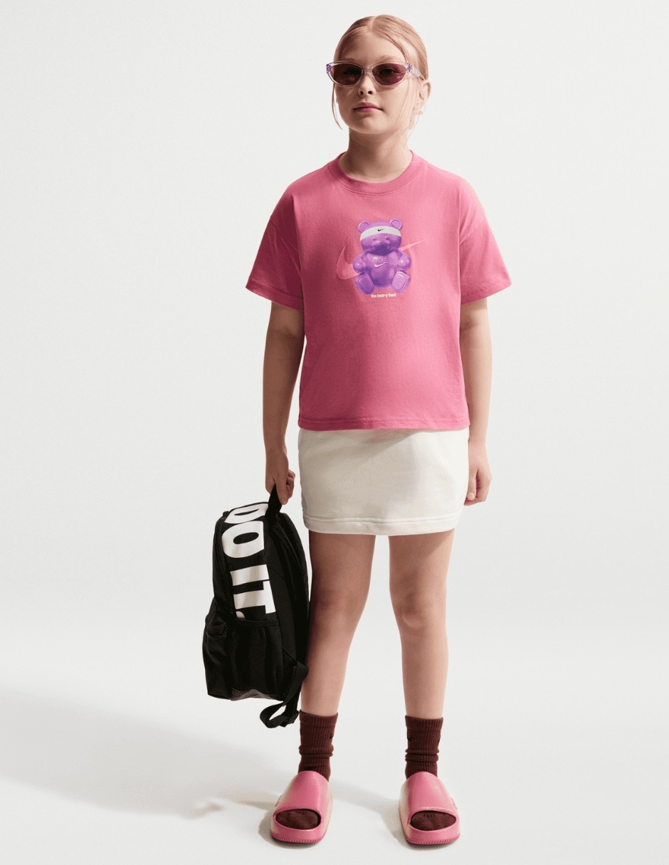 Playera g nsw tee oc boxy bear manga corta para niño Playera g nsw tee oc boxy bear manga corta para niño