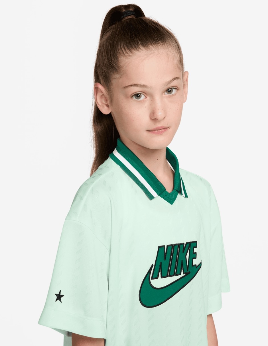 Playera nike manga corta para niña
