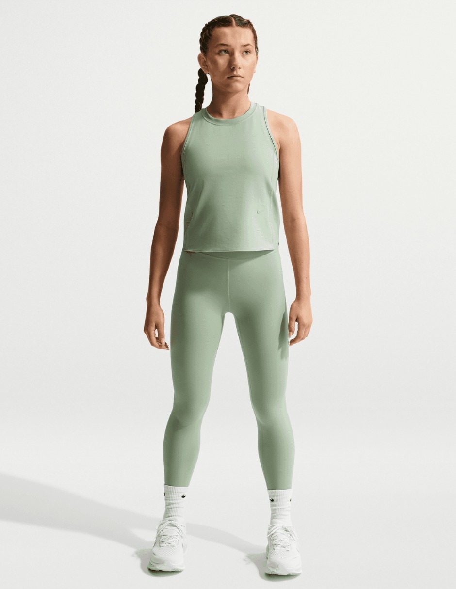 Playera nike g nk mavn df ribbed tank top para niño
