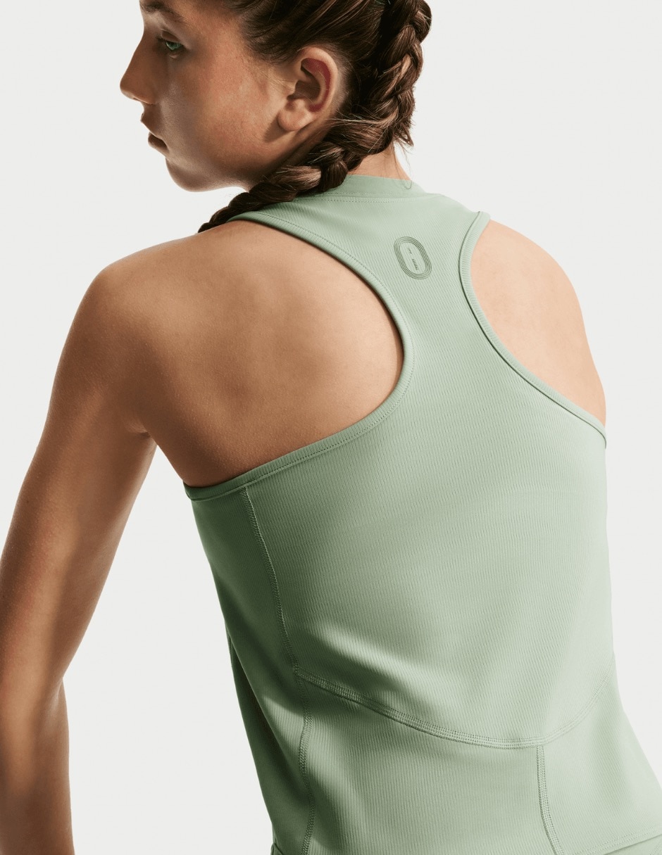 Playera nike g nk mavn df ribbed tank top para niño