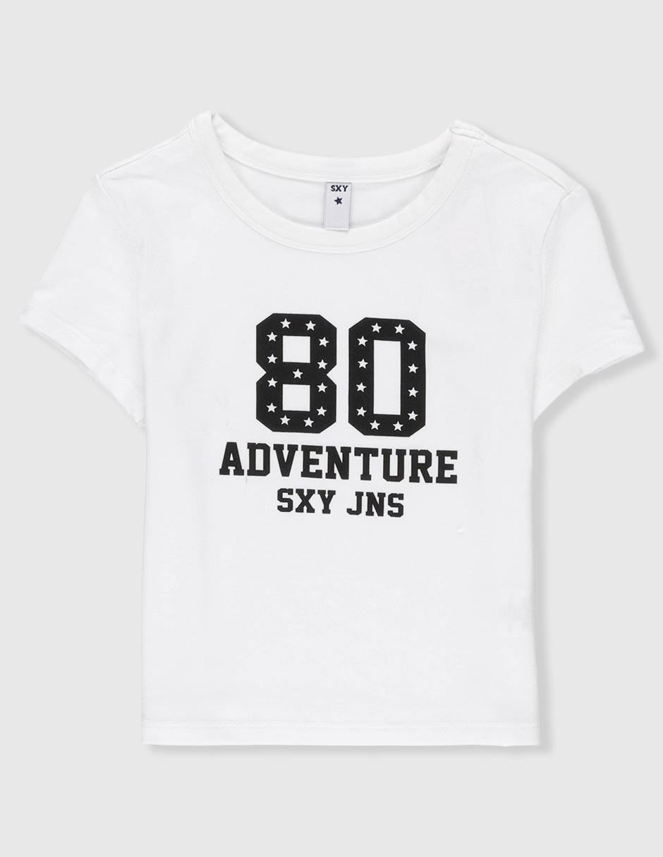 Playera Sexy Jeans manga corta para niña