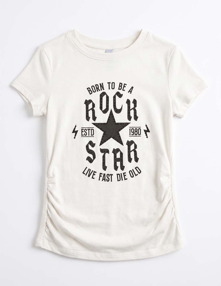 Playera manga corta para niña 2