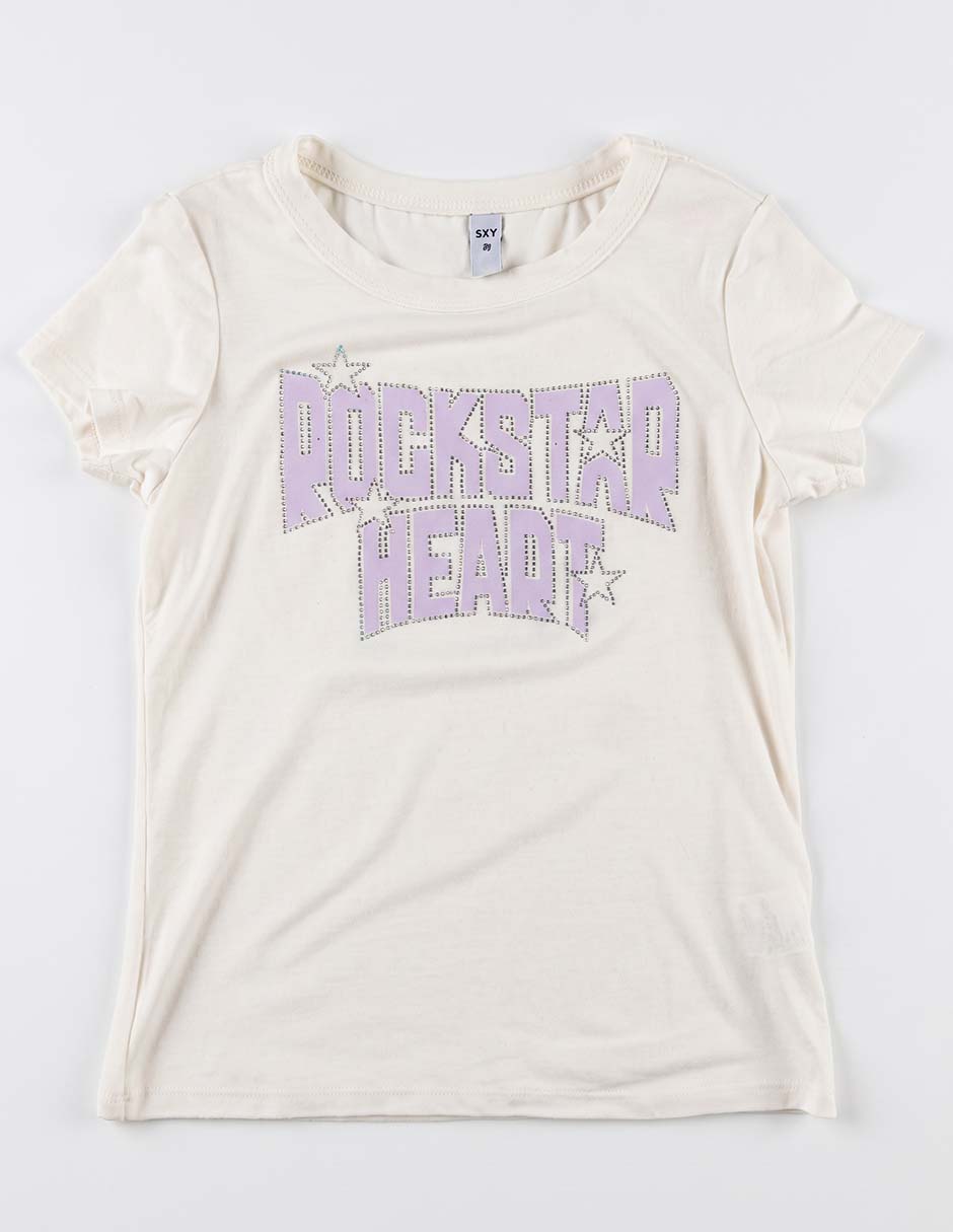 Playera manga corta para niña 2
