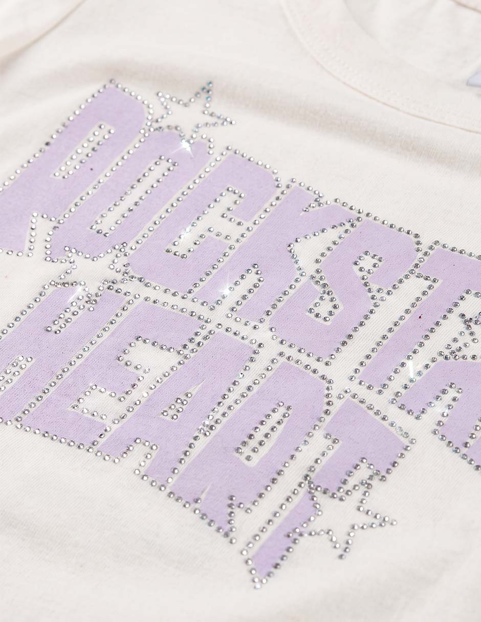 Playera manga corta para niña 4