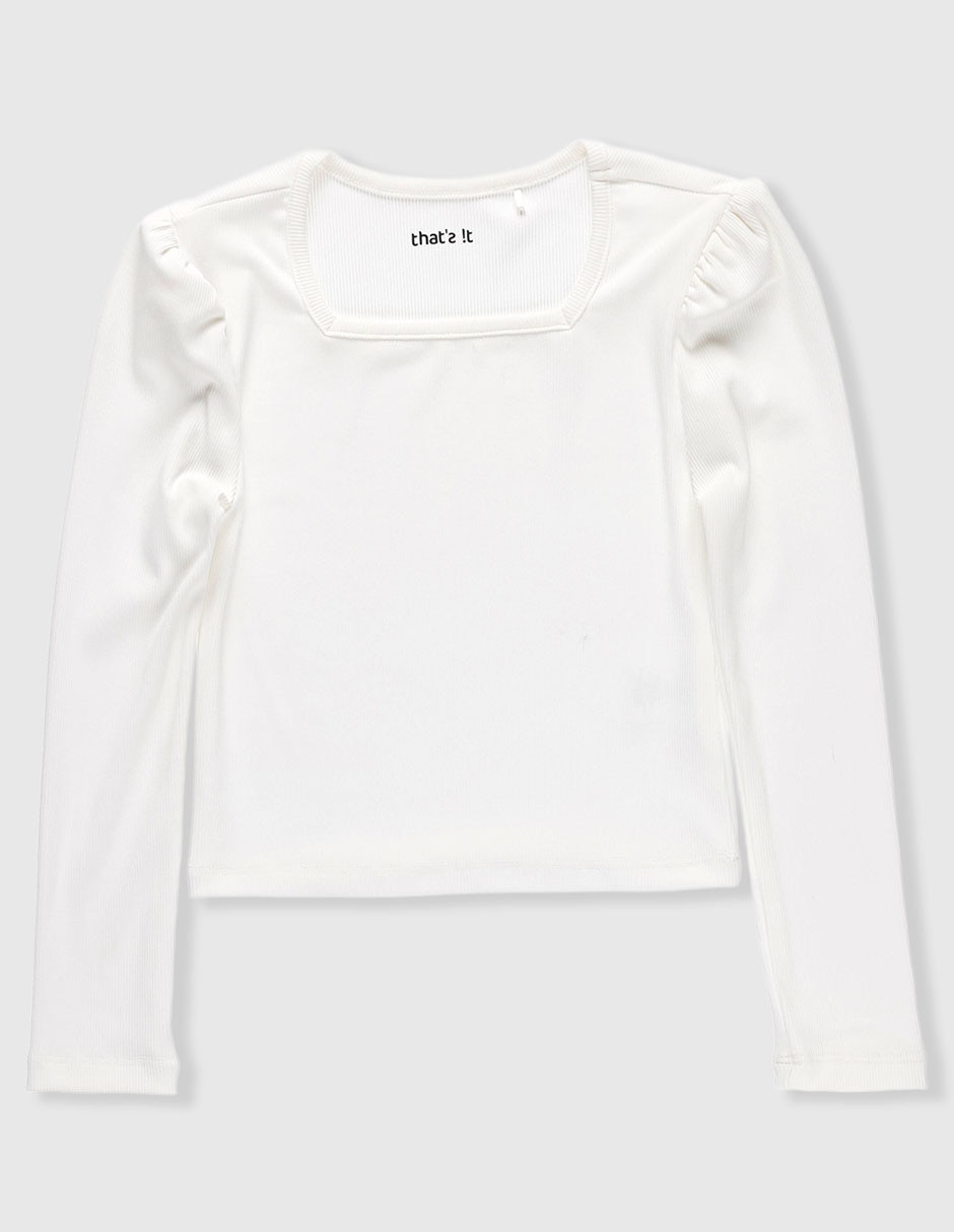 Playera manga larga para niña 2