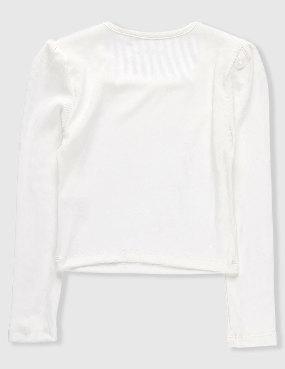 Playera manga larga para niña 3