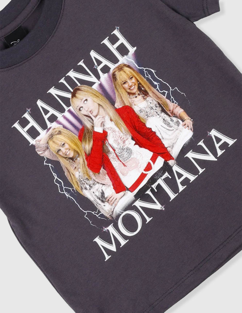 Playera that's it hannah montana disney manga corta para niña