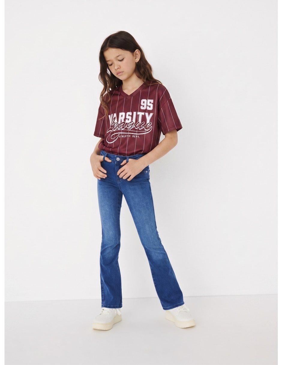 Playera manga corta para niña 4
