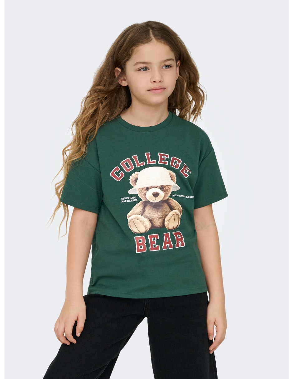 Playera 15357899 manga corta para niña