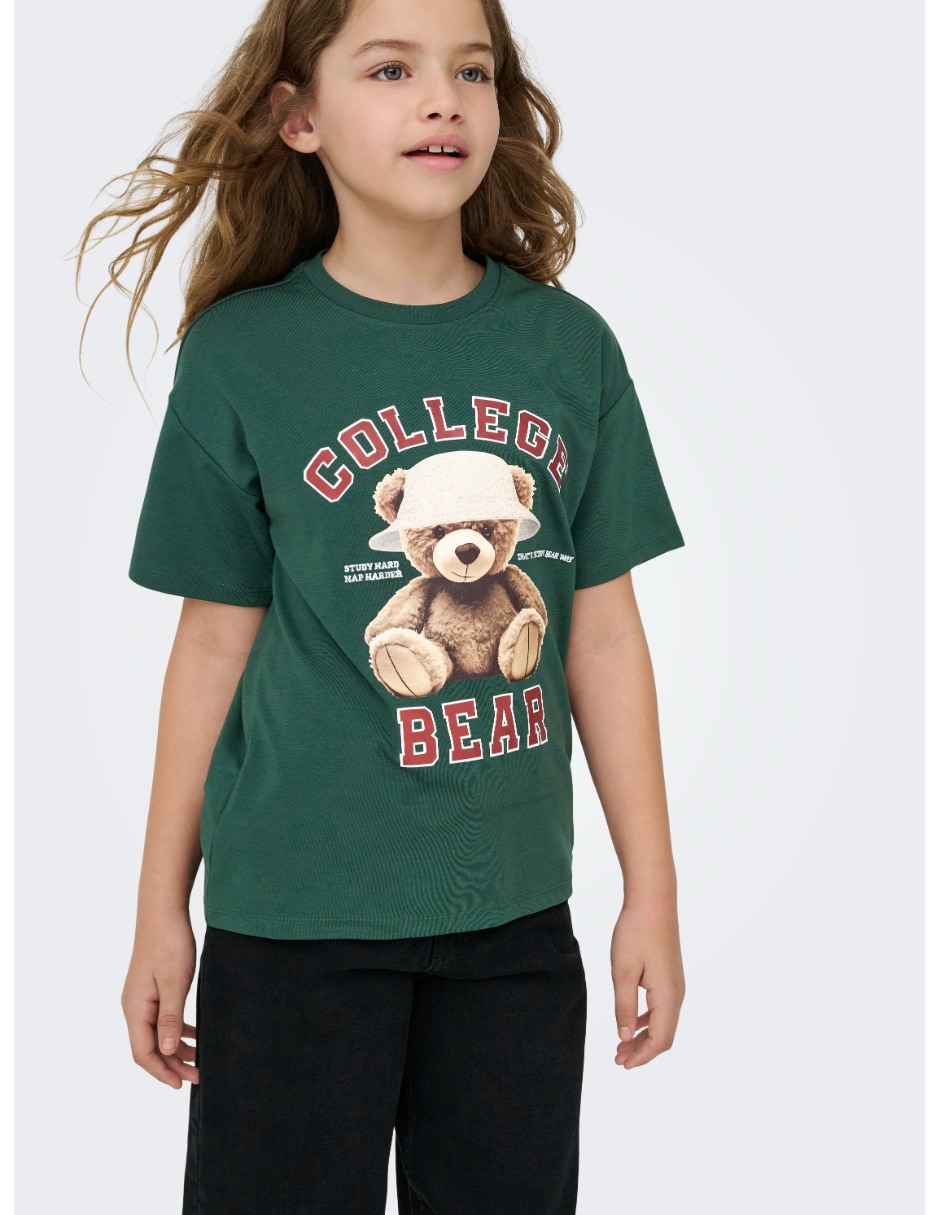 Playera 15357899 manga corta para niña 3