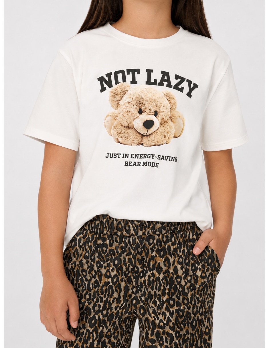 Playera only 15357899 manga corta para niña