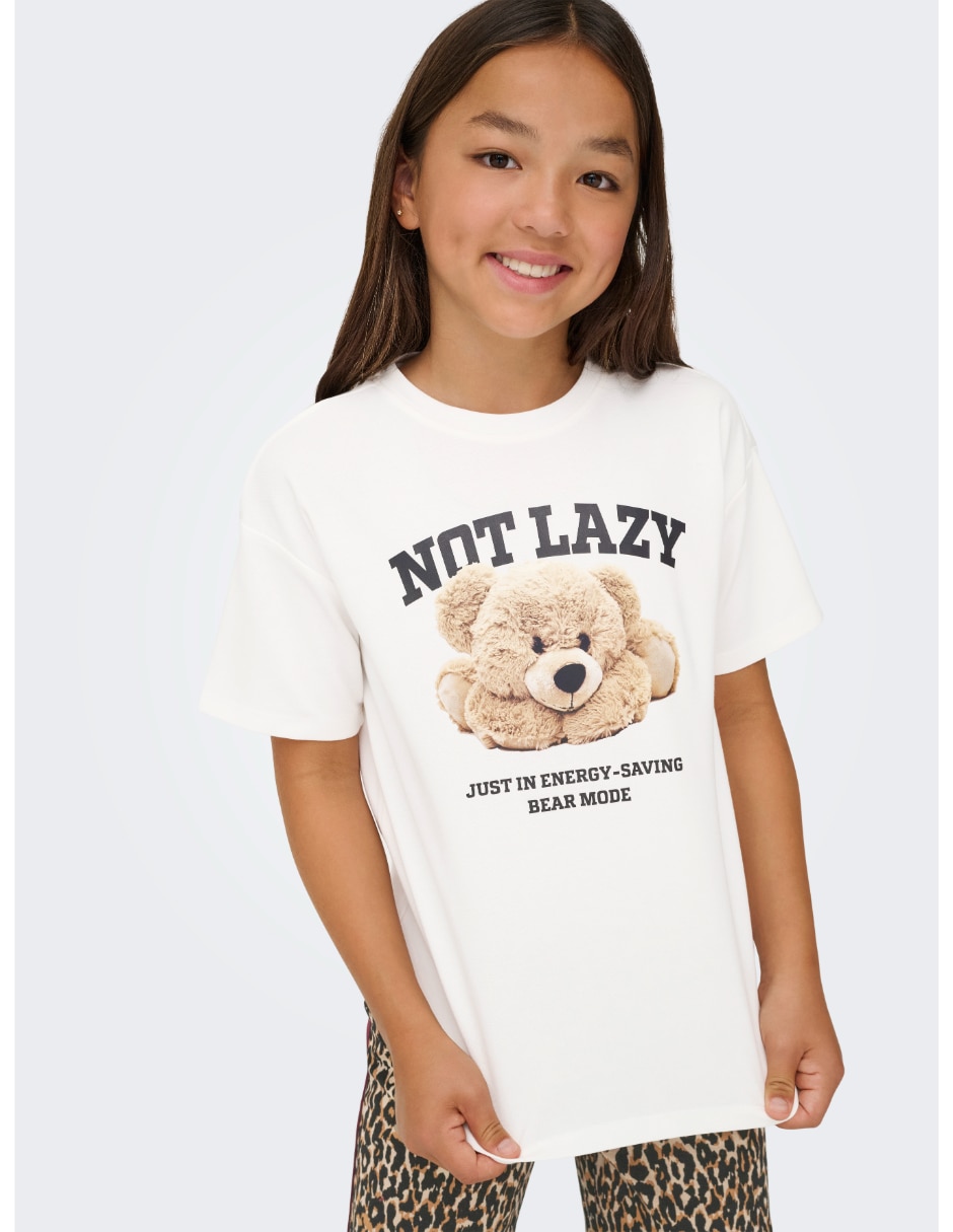 Playera only 15357899 manga corta para niña
