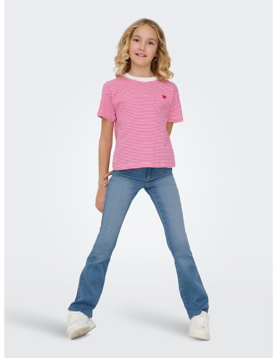Jeans campana Only lavado claro para niña