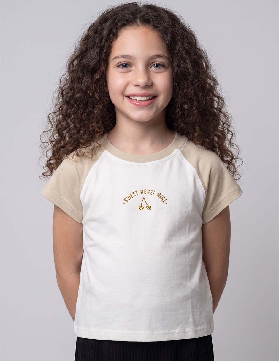Playera sin manga para niña Playera sin manga para niña