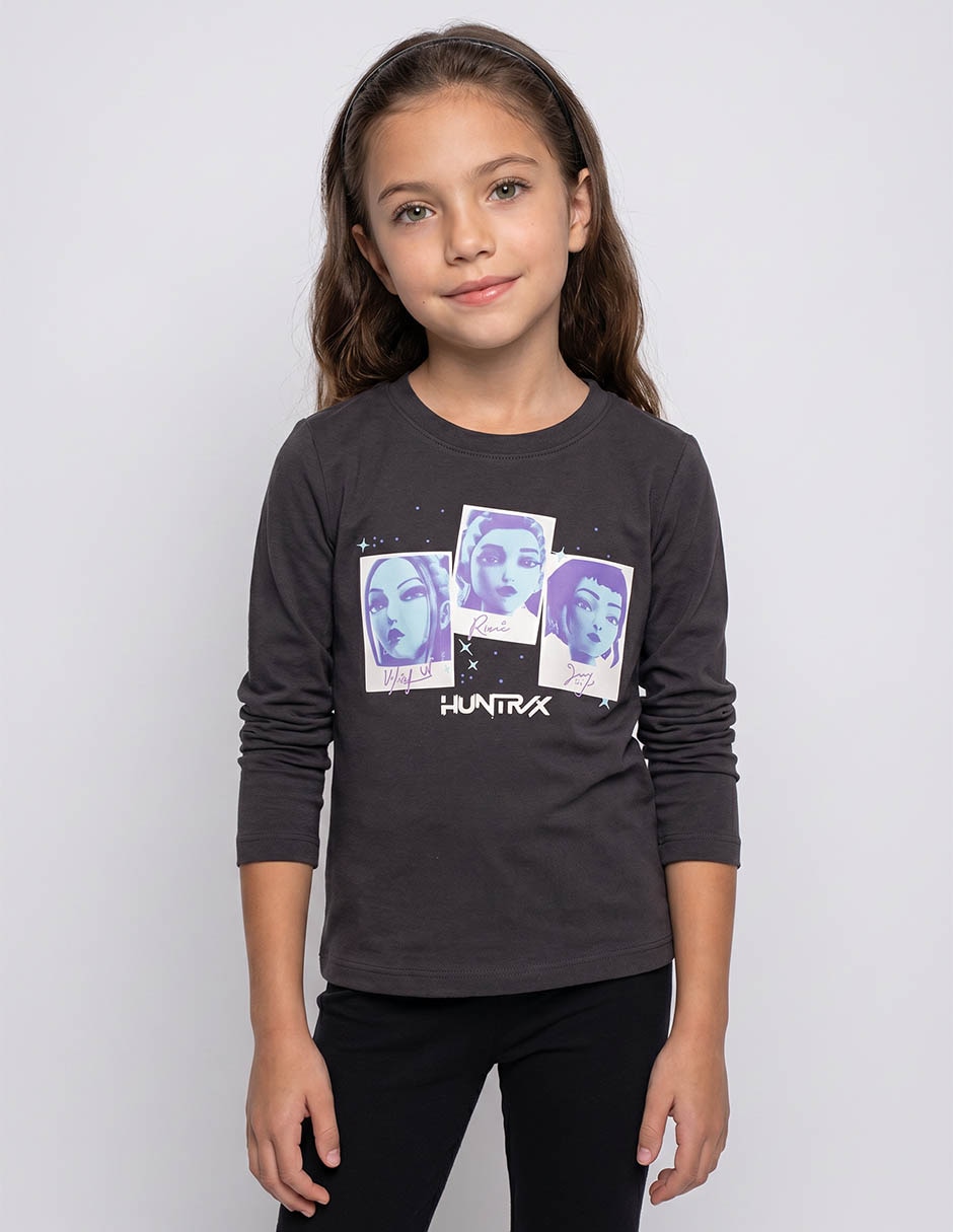 Playera manga larga That’s It para niña