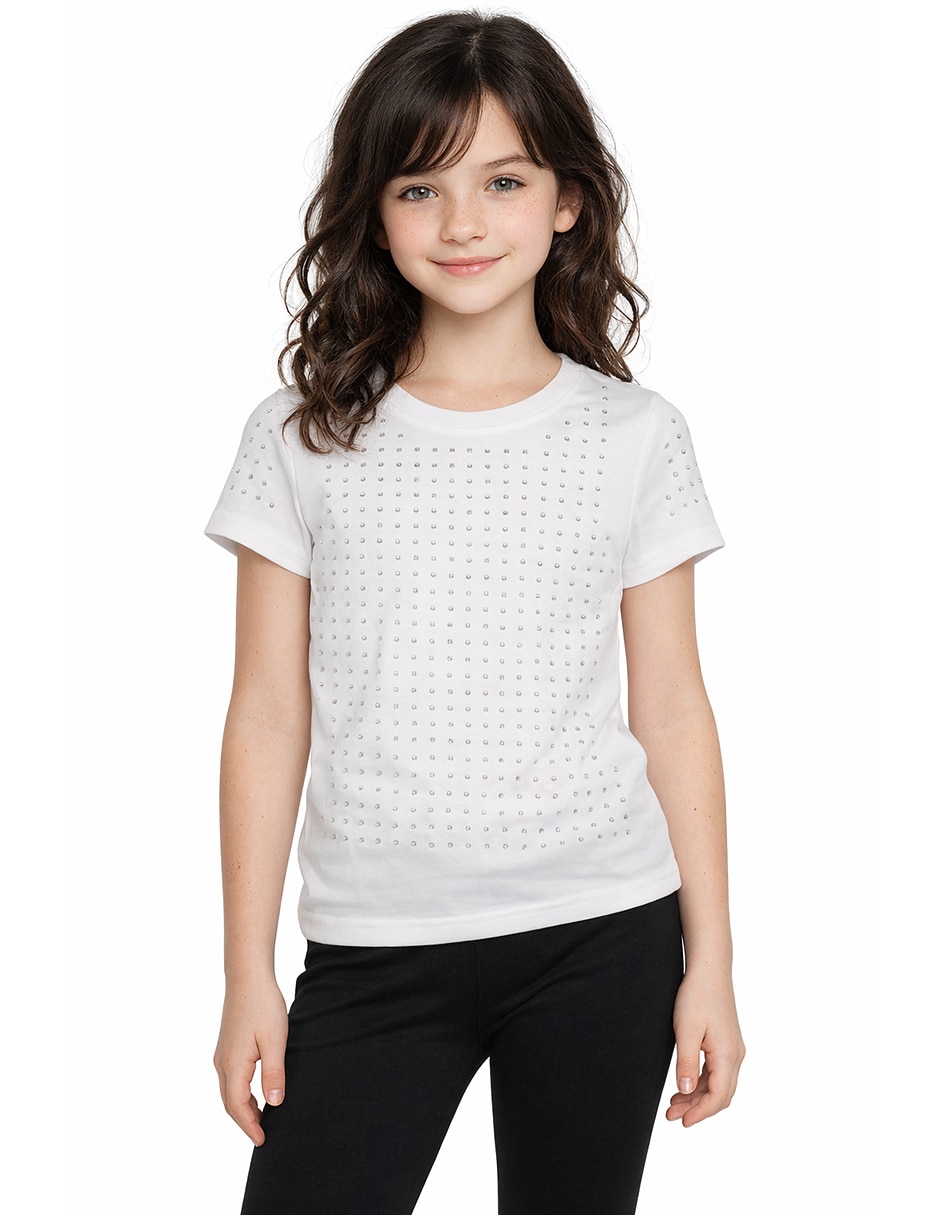 Playera Biography playera manga corta para niña