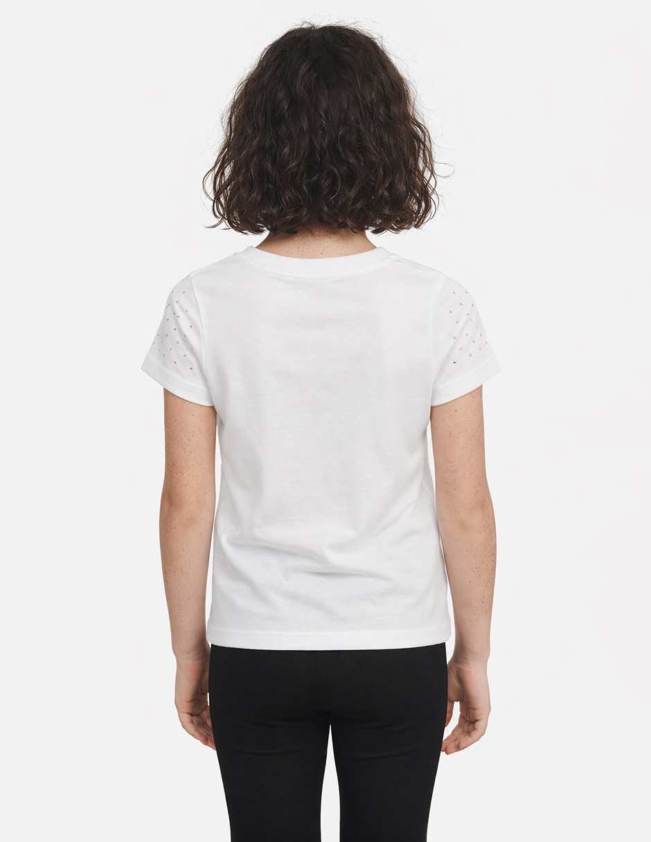 Playera Biography playera manga corta para niña