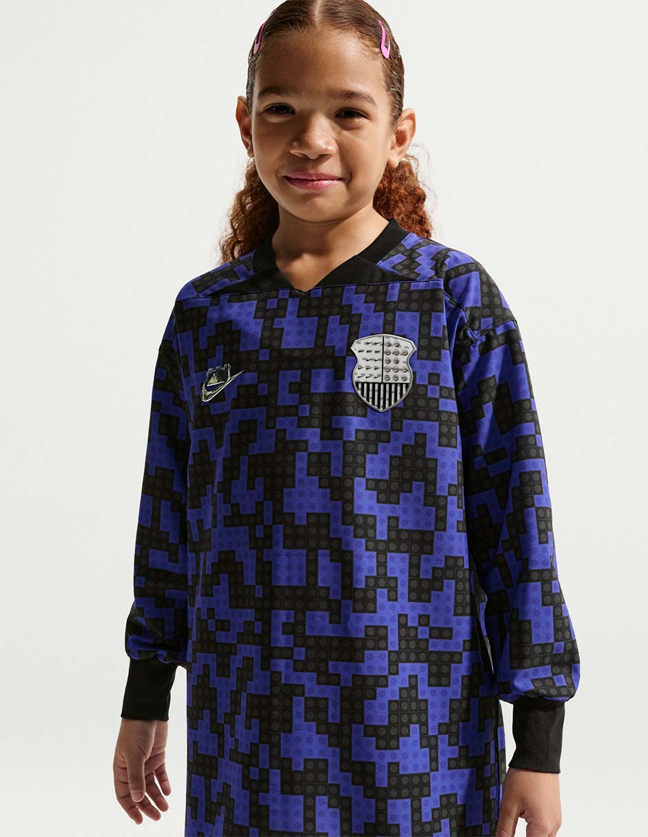 Vestido nike nike x lego manga regular para niña