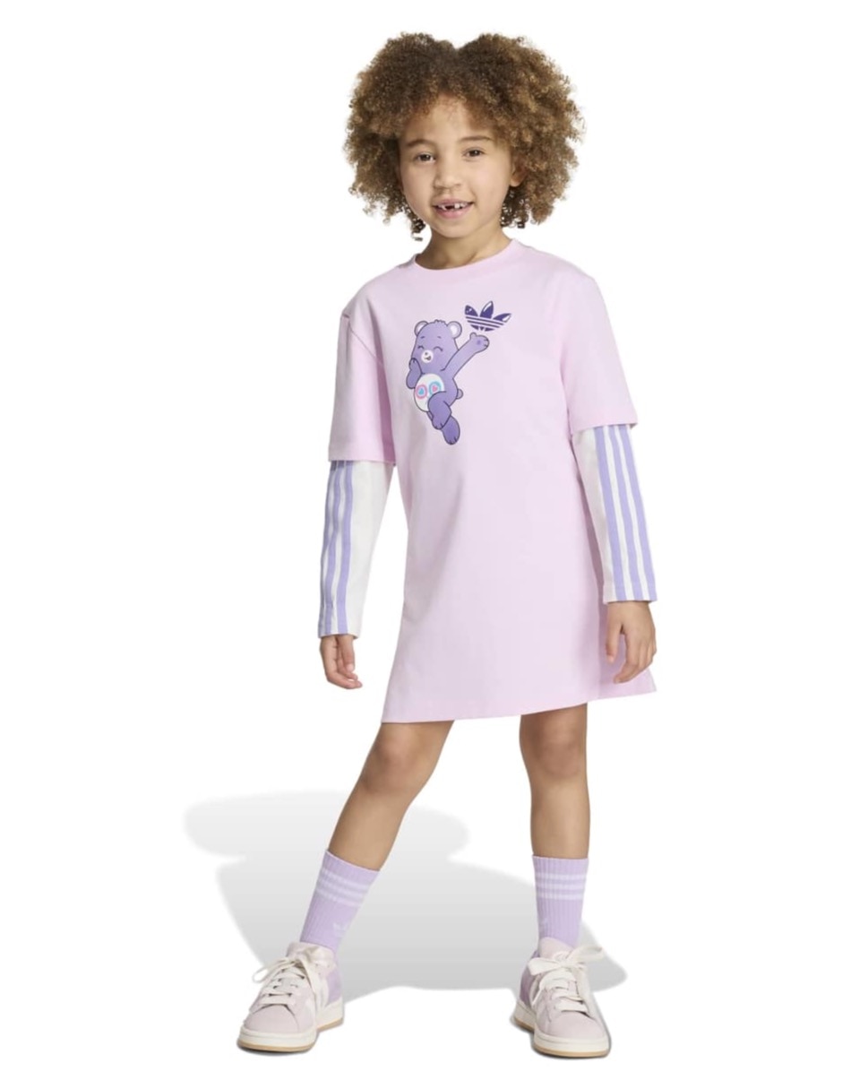 Vestido graphics manga regular para niña Vestido graphics manga regular para niña