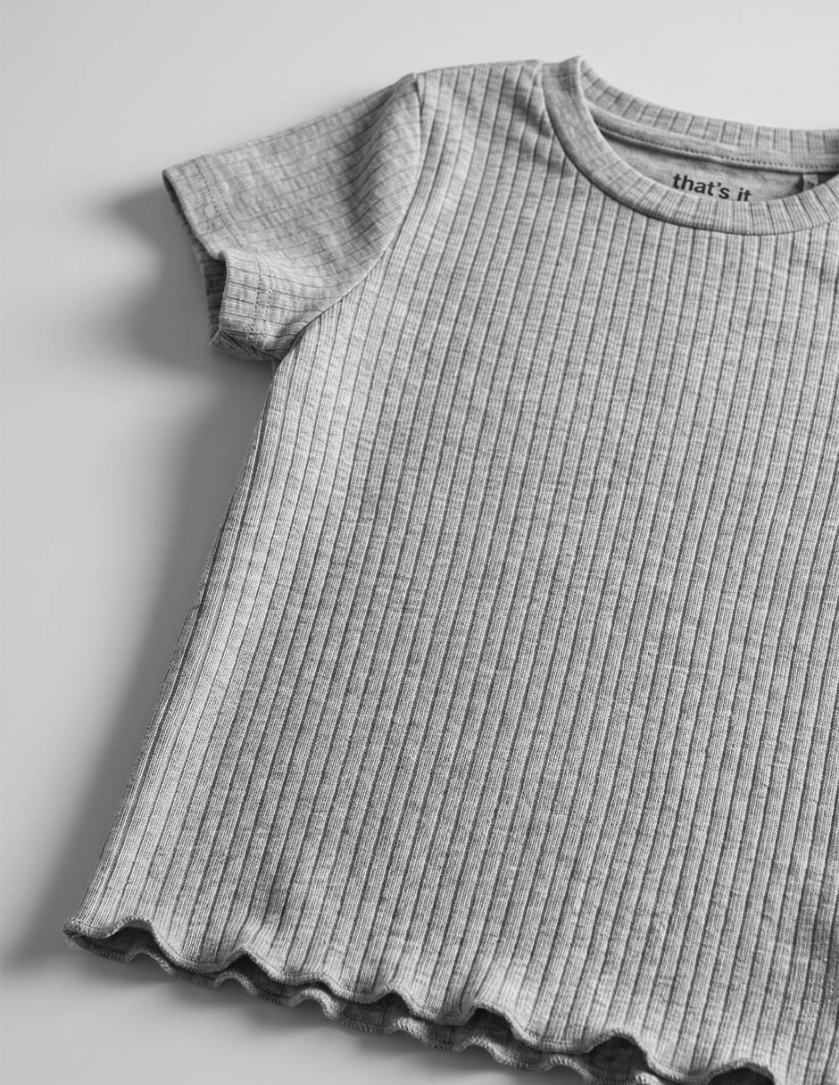 Playera manga corta para niña 4