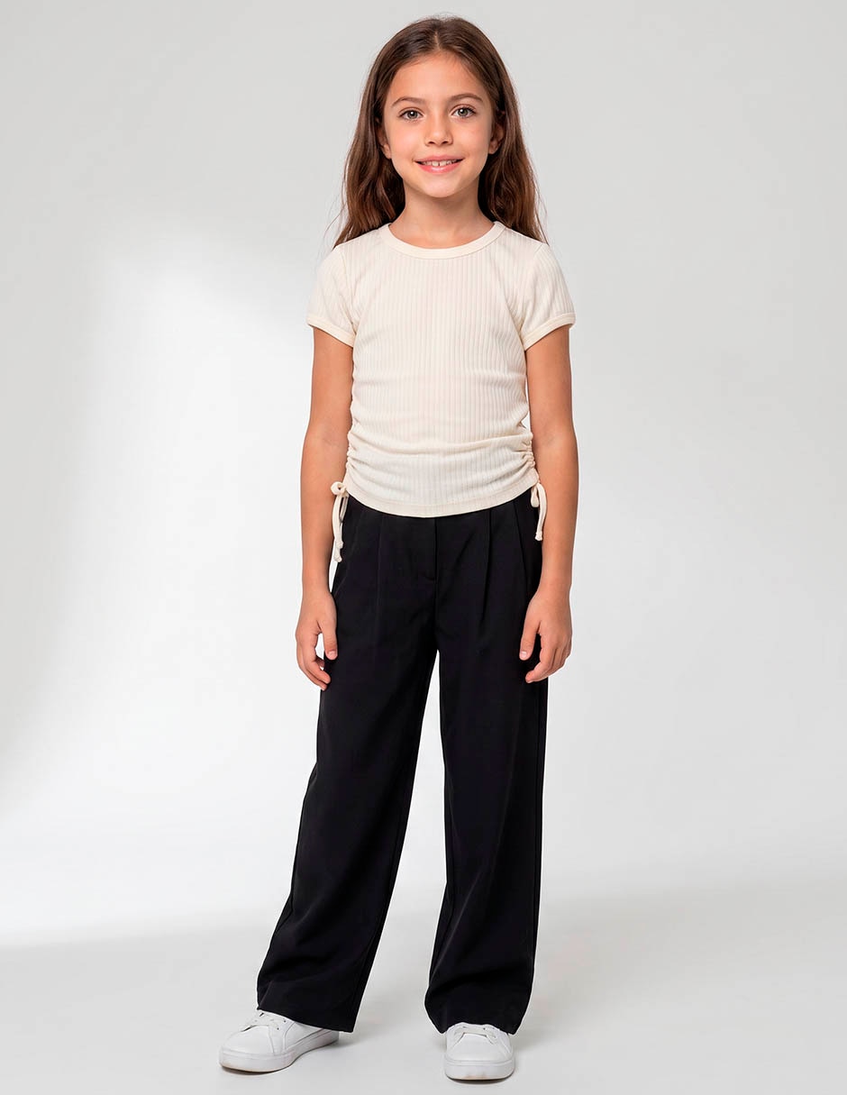Playera manga corta para niña Playera manga corta para niña
