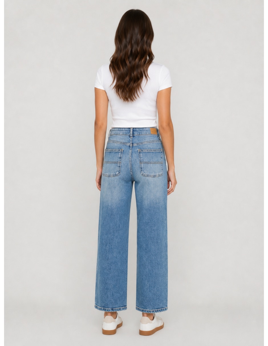 Jeans baggy Name It lavado medio para niña 2