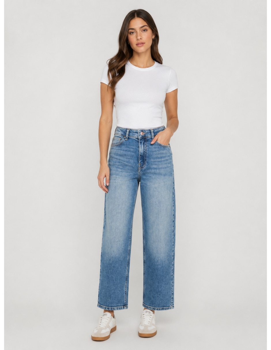 Jeans baggy Name It lavado medio para niña 3