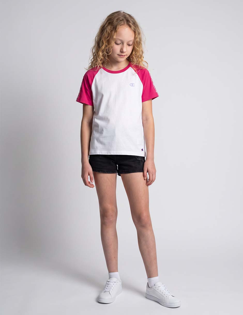 Playera manga corta para niña Playera manga corta para niña