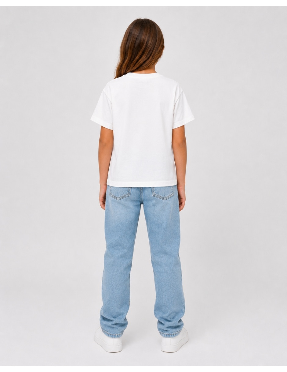 Playera manga corta para niña 4