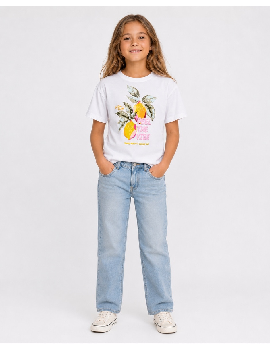Playera manga corta para niña 2