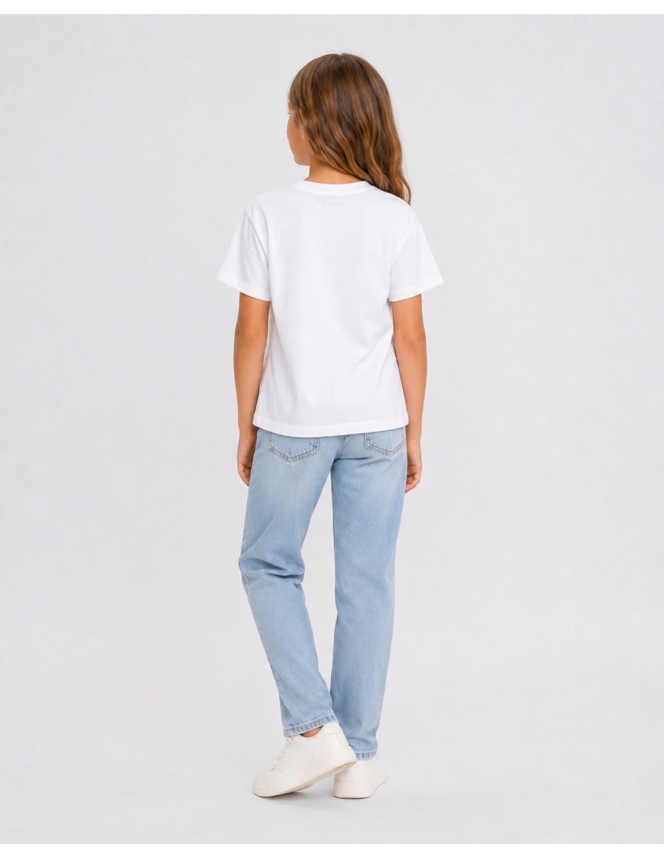 Playera manga corta para niña 4
