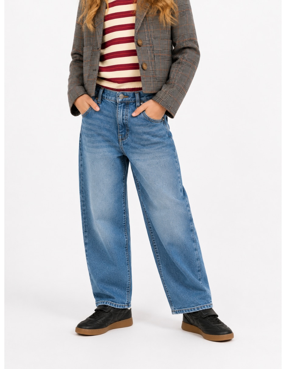 Jeans/Jegging Baggy NAME IT 15351931 15351931 lavado Medio para Niña